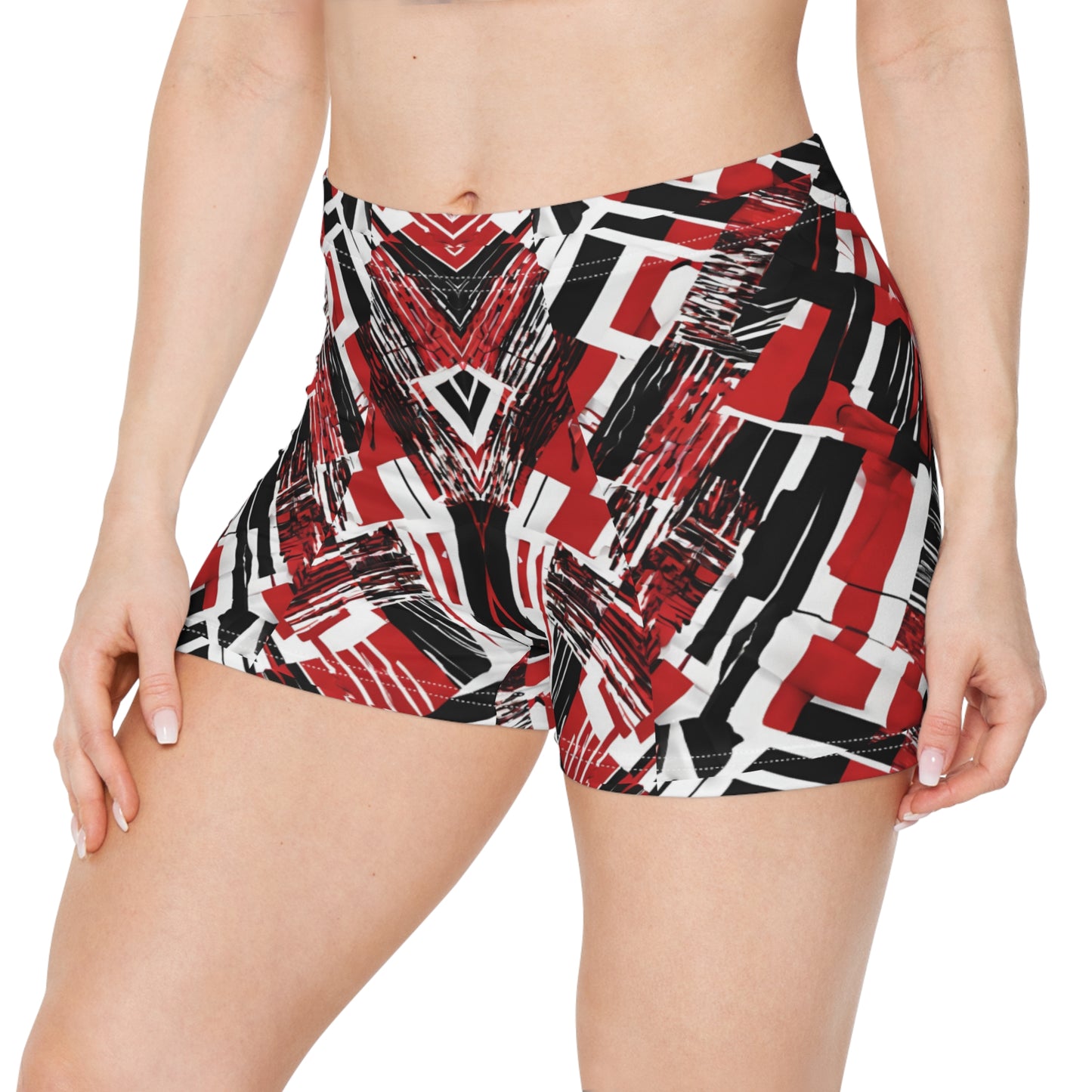 Shorties | Abstract Art | Black & Red | BCL