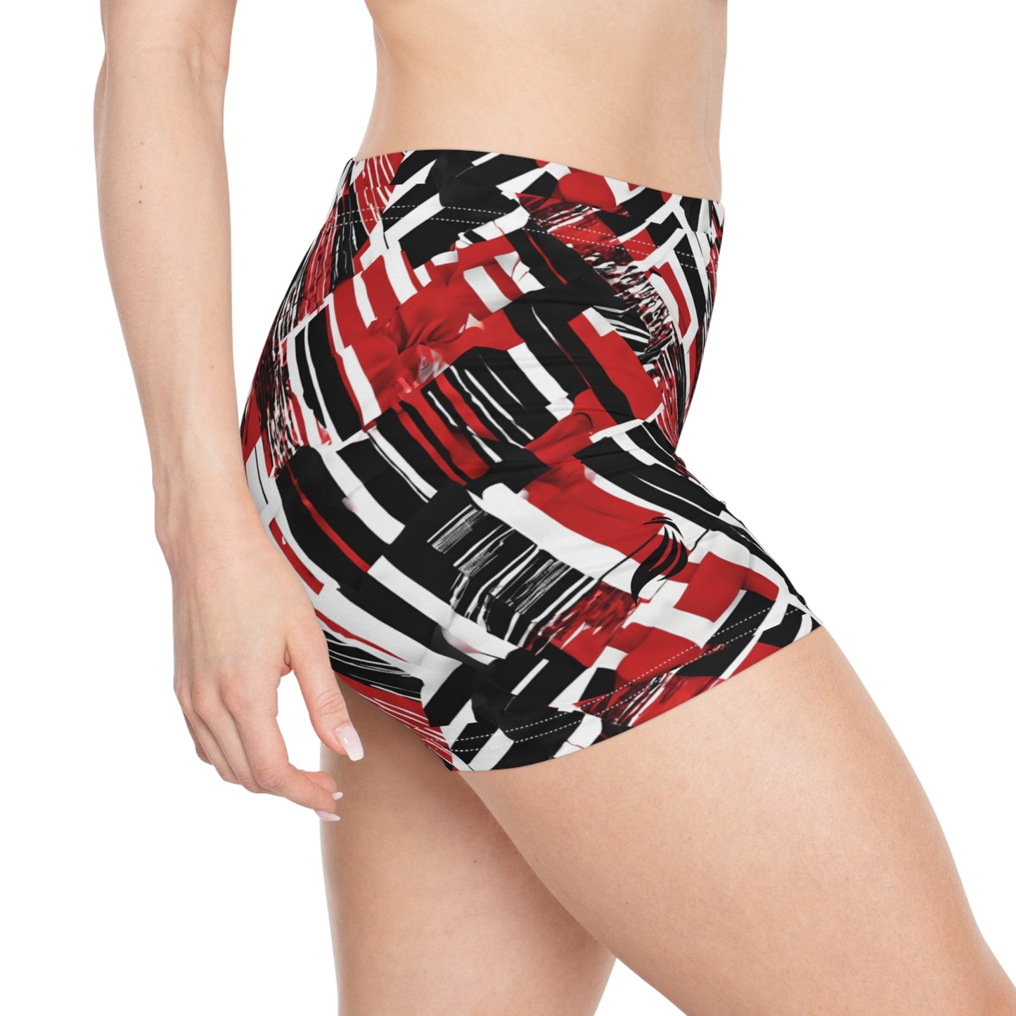 Shorties | Abstract Art | Black & Red | BCL