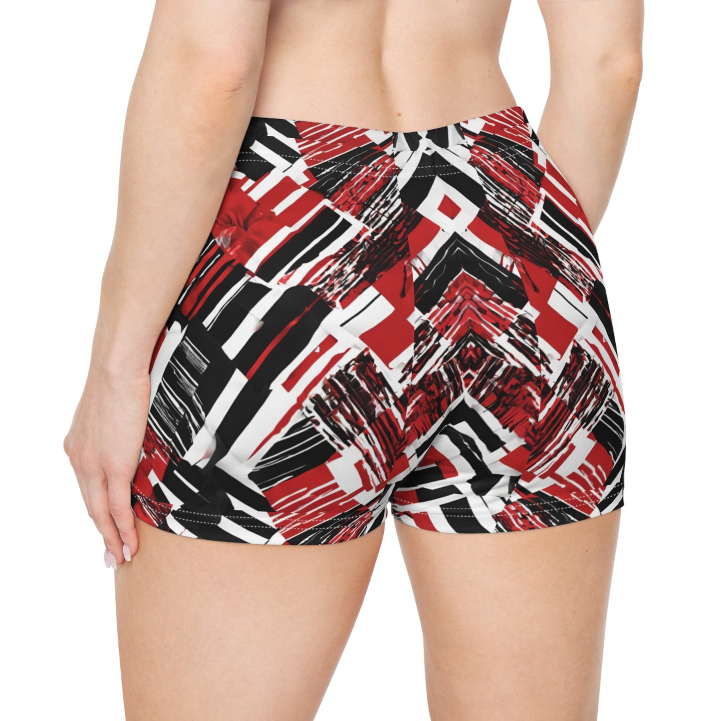 Shorties | Abstract Art | Black & Red | BCL