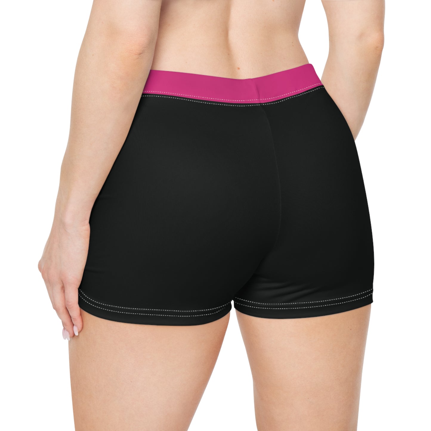 Strength In Pink FlexDry Shorties Black