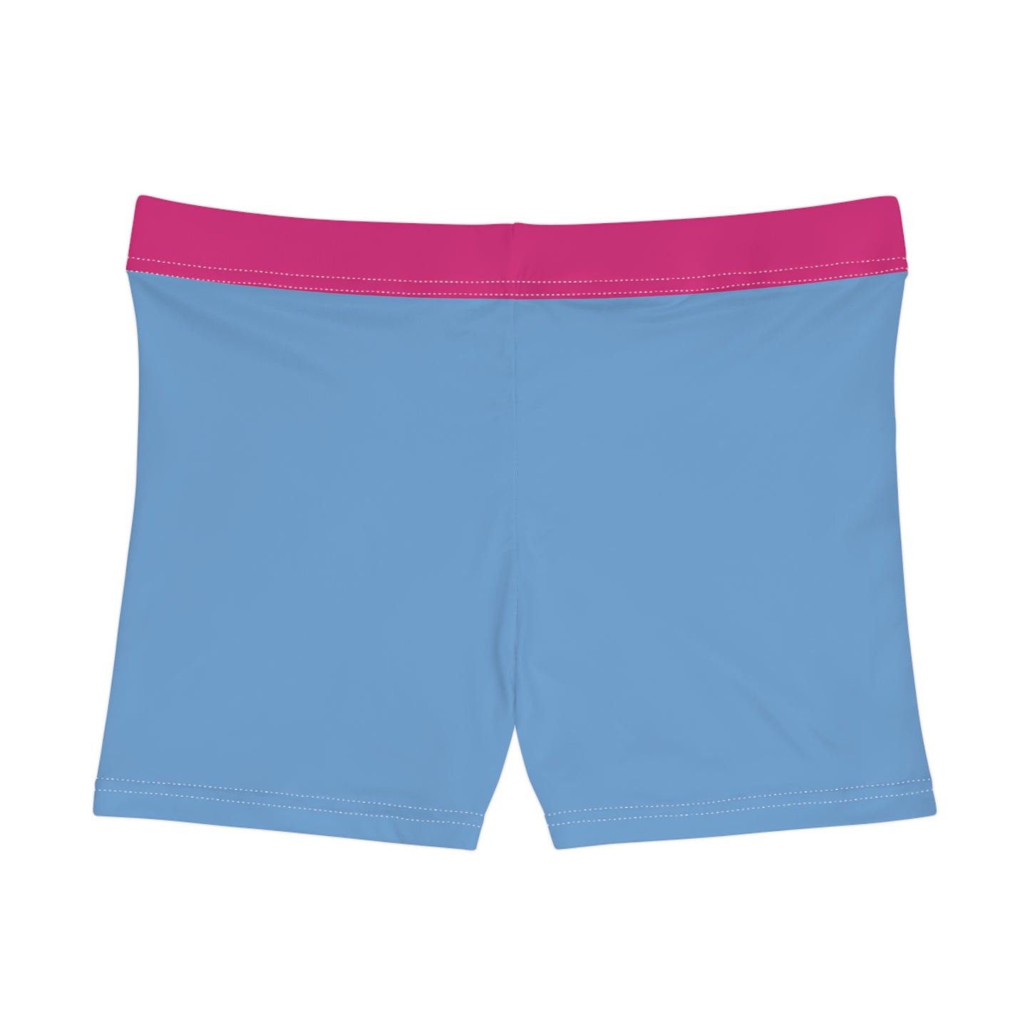 Strength In Pink FlexDry Shorties Lt Blue