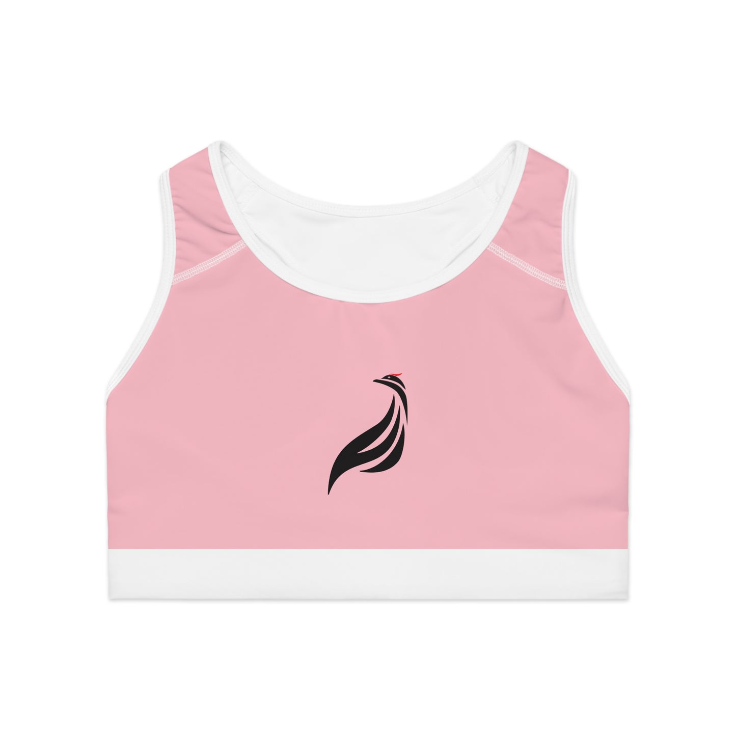 Sports Bra | Pink & White | Chic | BCL