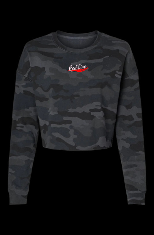 RedLine Lightweight Camo Cropped Crew