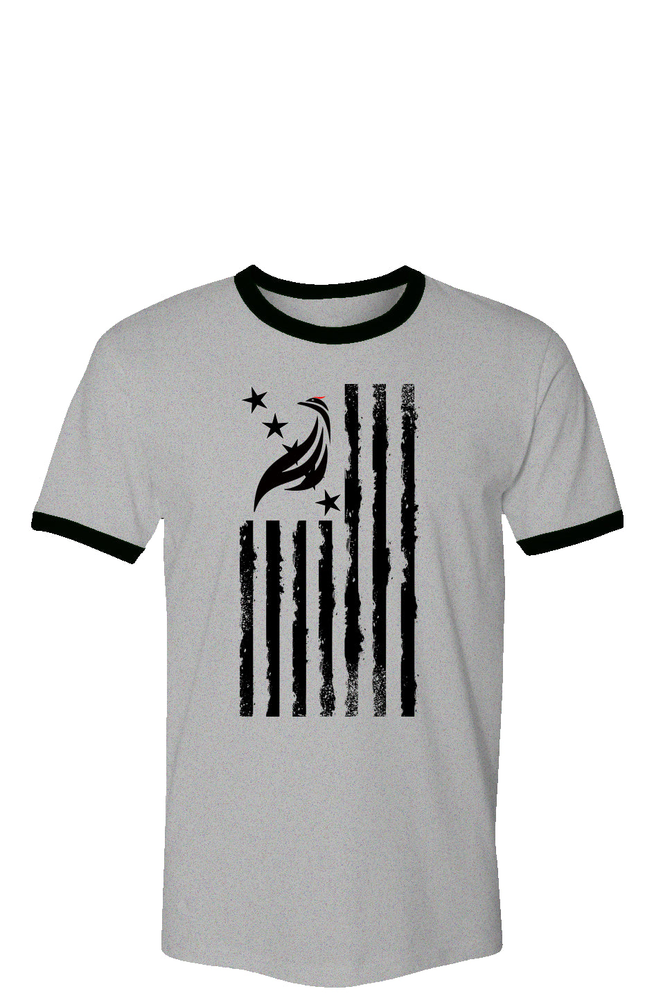 Ringer T-Shirt | 5 Star Flag | BCL