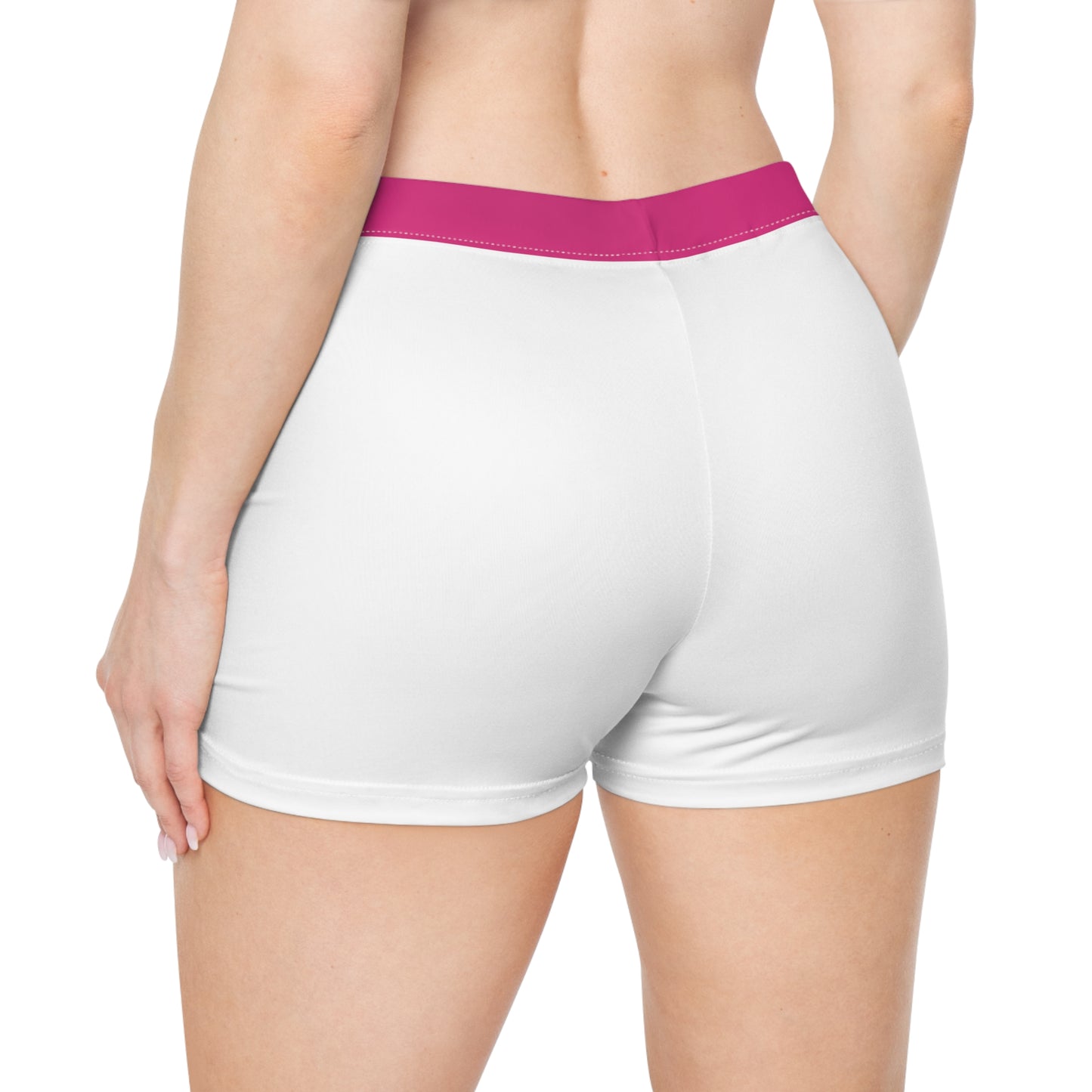 Strength In Pink FlexDry Shorties White