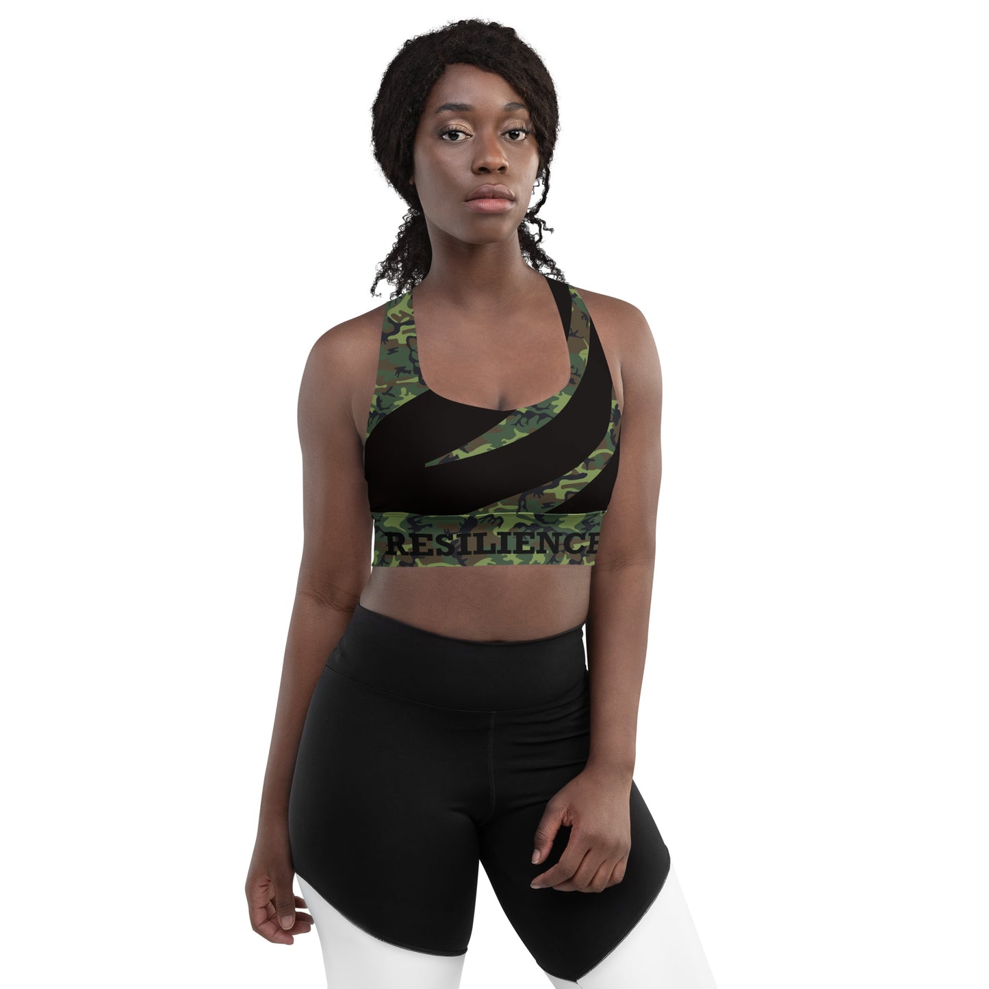 Resilience Camo Sports Bra