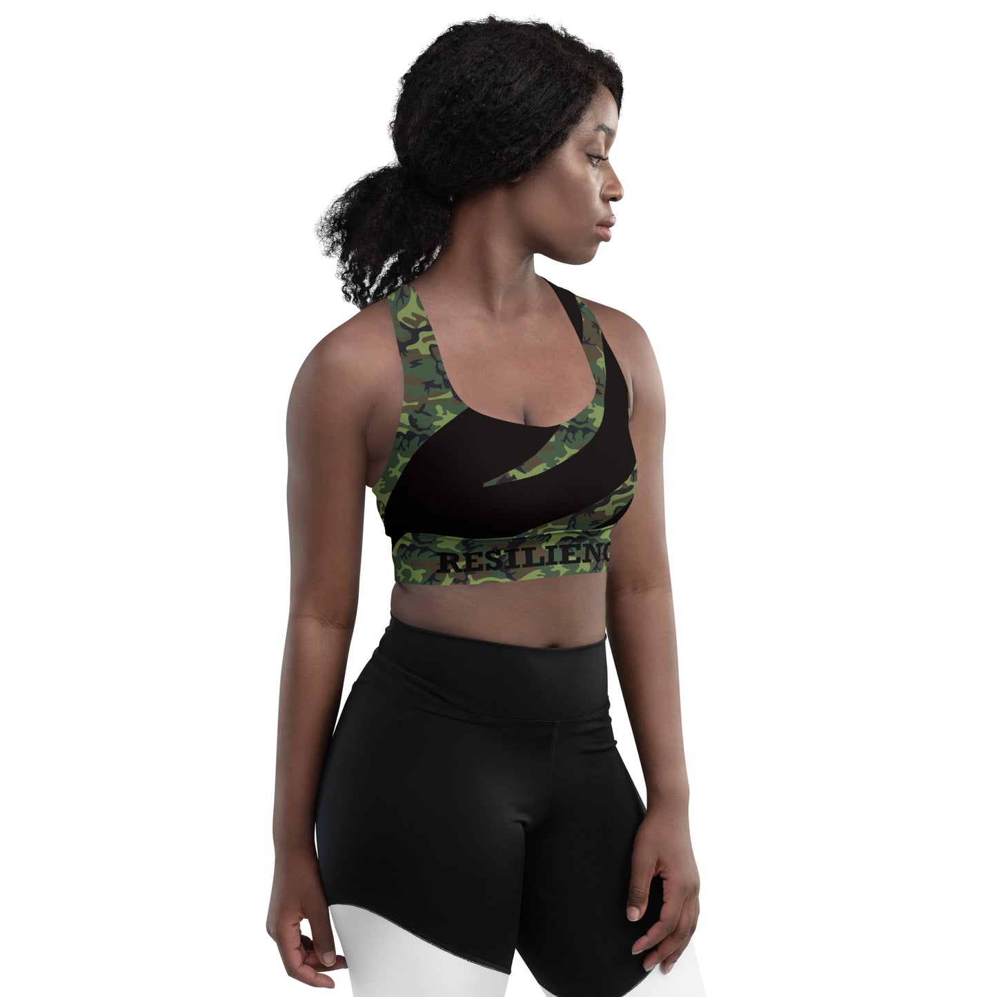 Resilience Camo Sports Bra