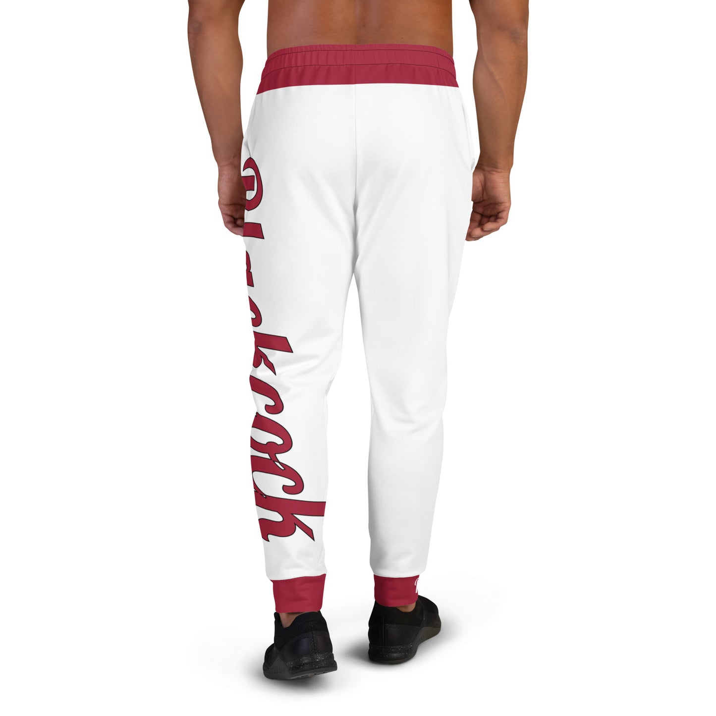Resilience Flex Joggers (White/Crimson)