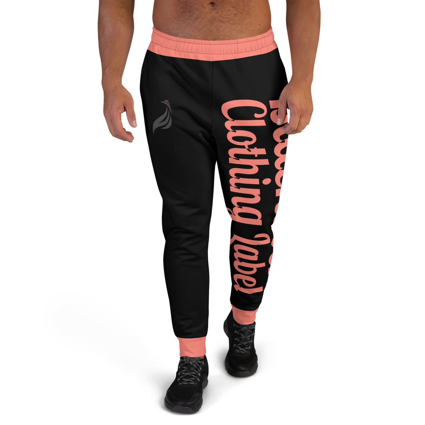 Resilience Flex Joggers (Black/Salmon)