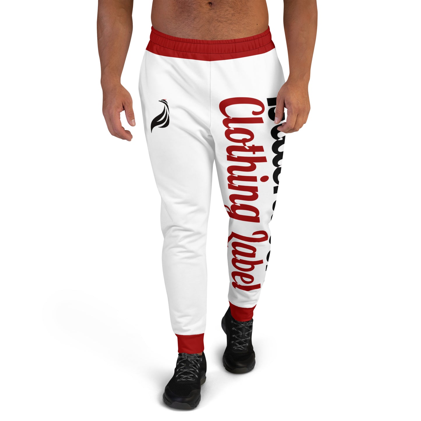 Resilience Flex Joggers (White/Crimson/Black)