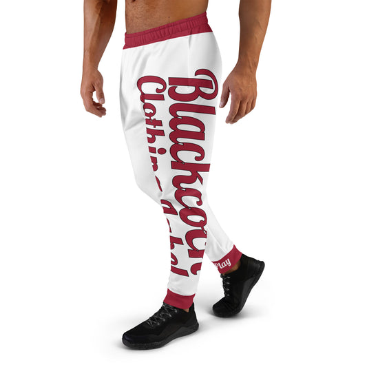 Resilience Flex Joggers (White/Crimson)