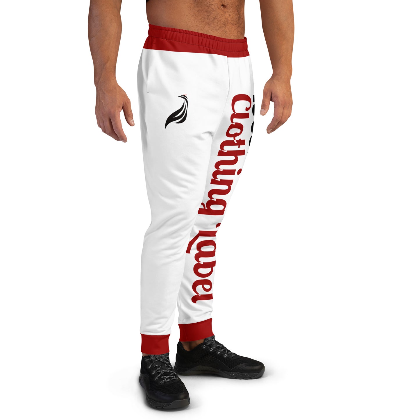 Resilience Flex Joggers (White/Crimson/Black)