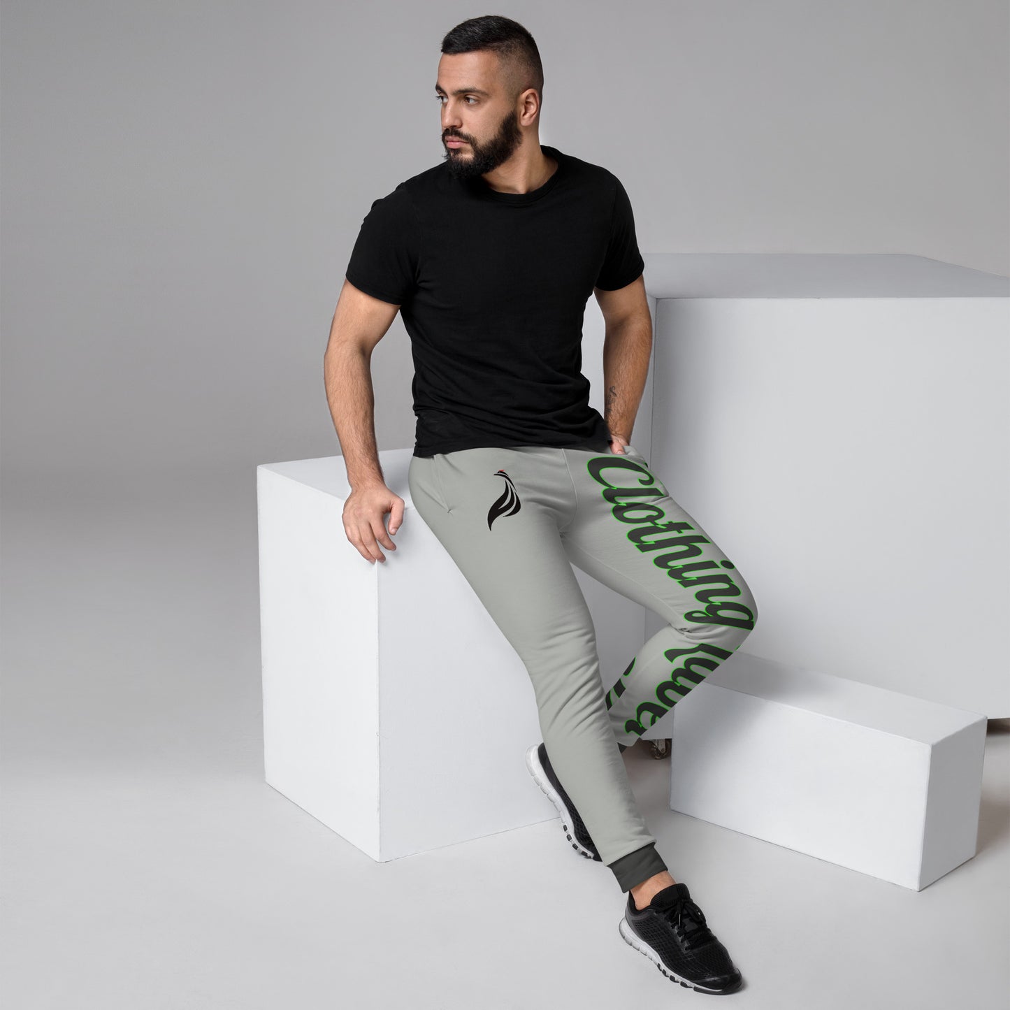 Resilience Flex Joggers (Magnetic Grey/Electric Green