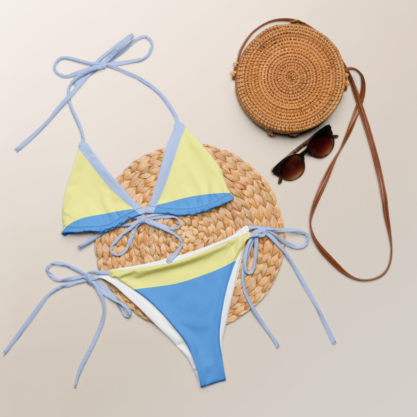 Sunlit Harmony String Bikini