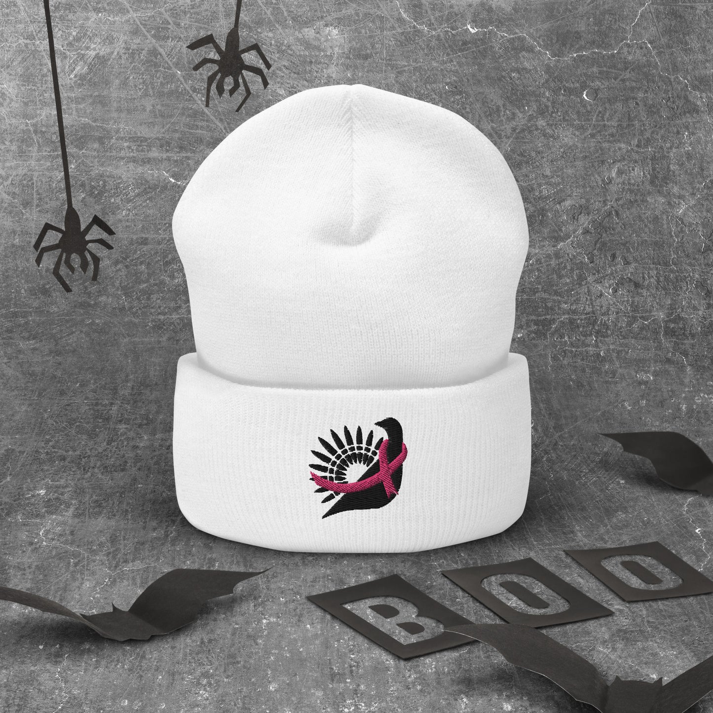Strength in Pink Cozy Beanie