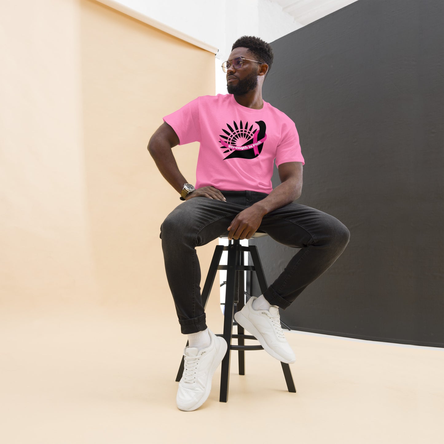 Strength in Pink Men's Classic Tee