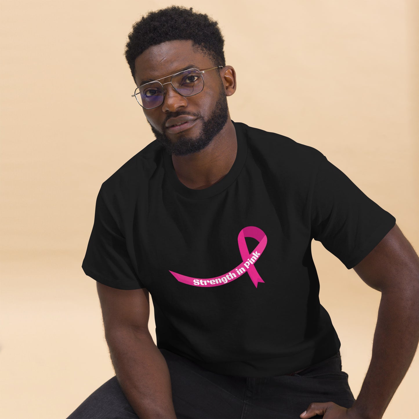 Strength in Pink Men's Classic Tee
