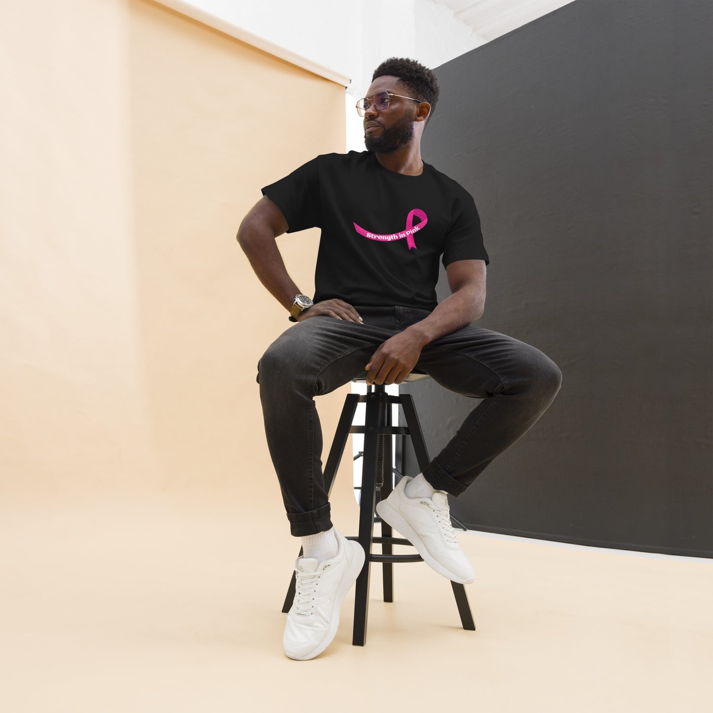 Strength in Pink Men's Classic Tee