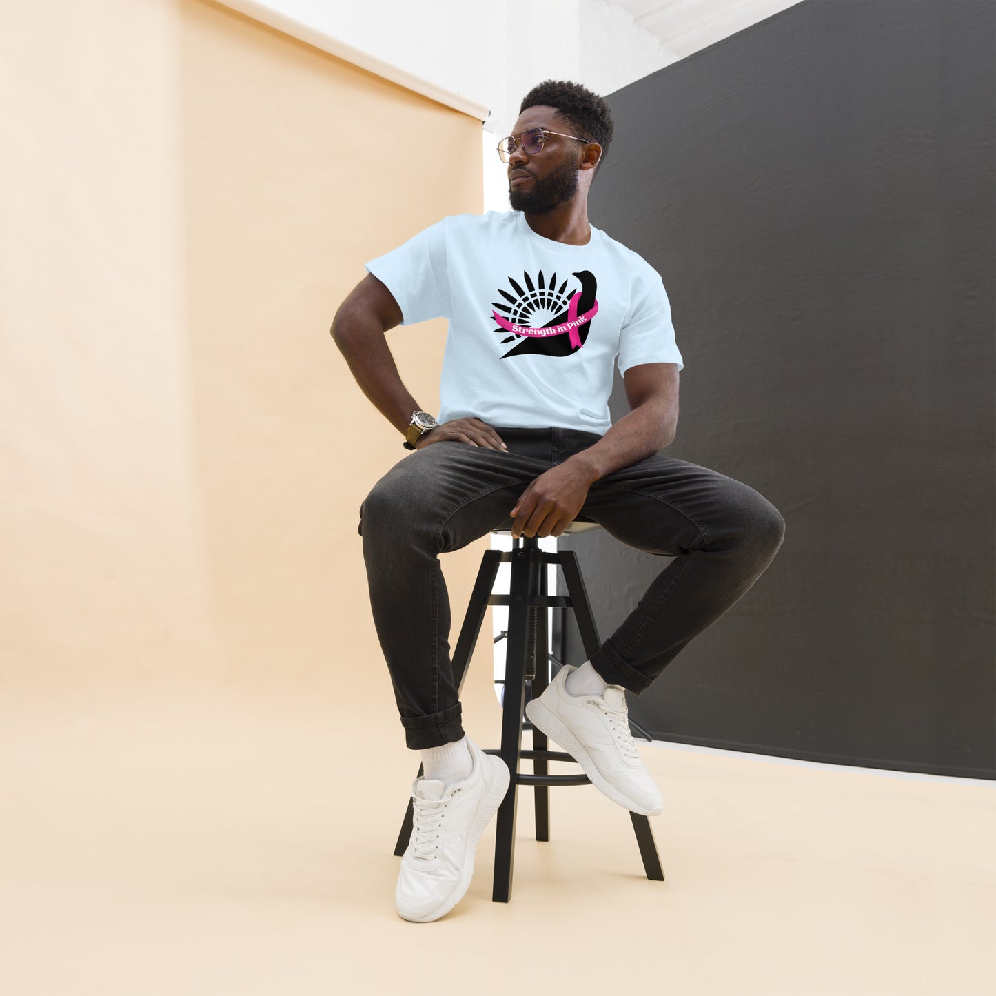 Strength in Pink Men's Classic Tee
