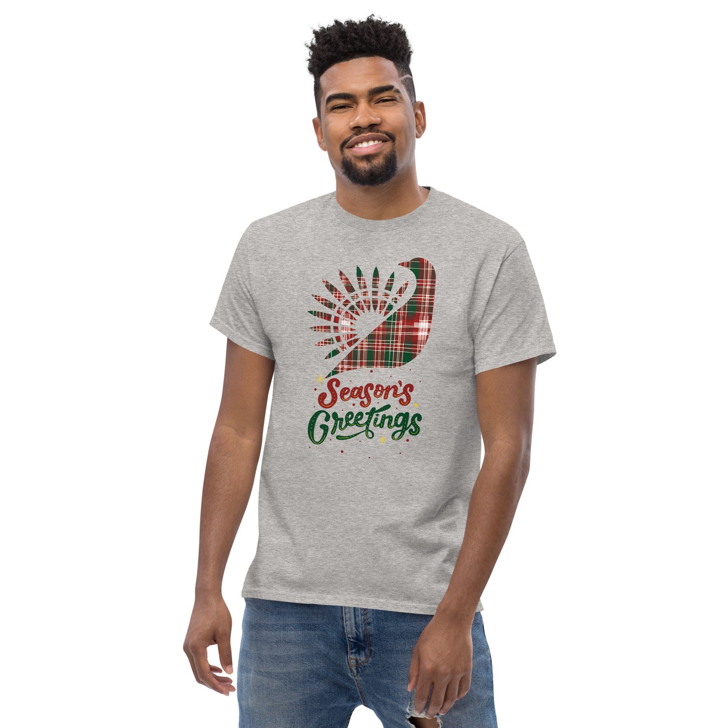 Classic Christmas Plaid tee
