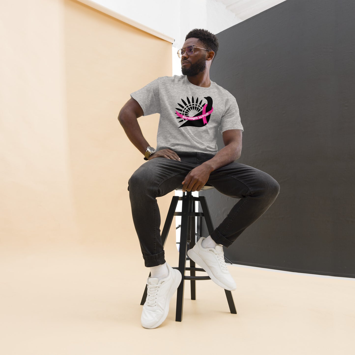 Strength in Pink Men's Classic Tee