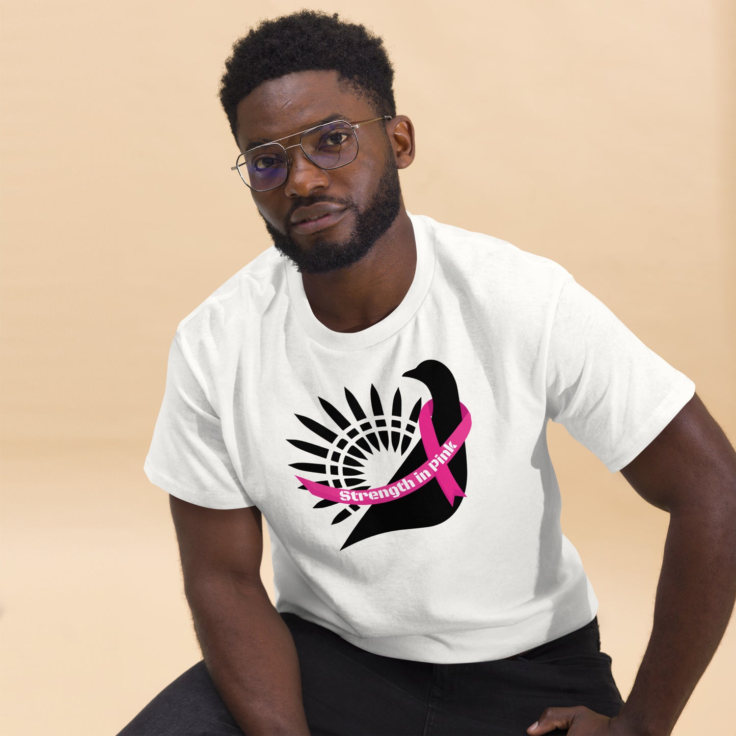 Strength in Pink Men's Classic Tee