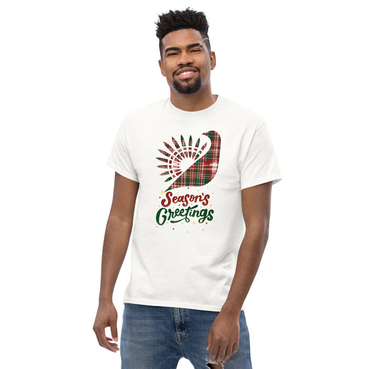 Classic Christmas Plaid tee