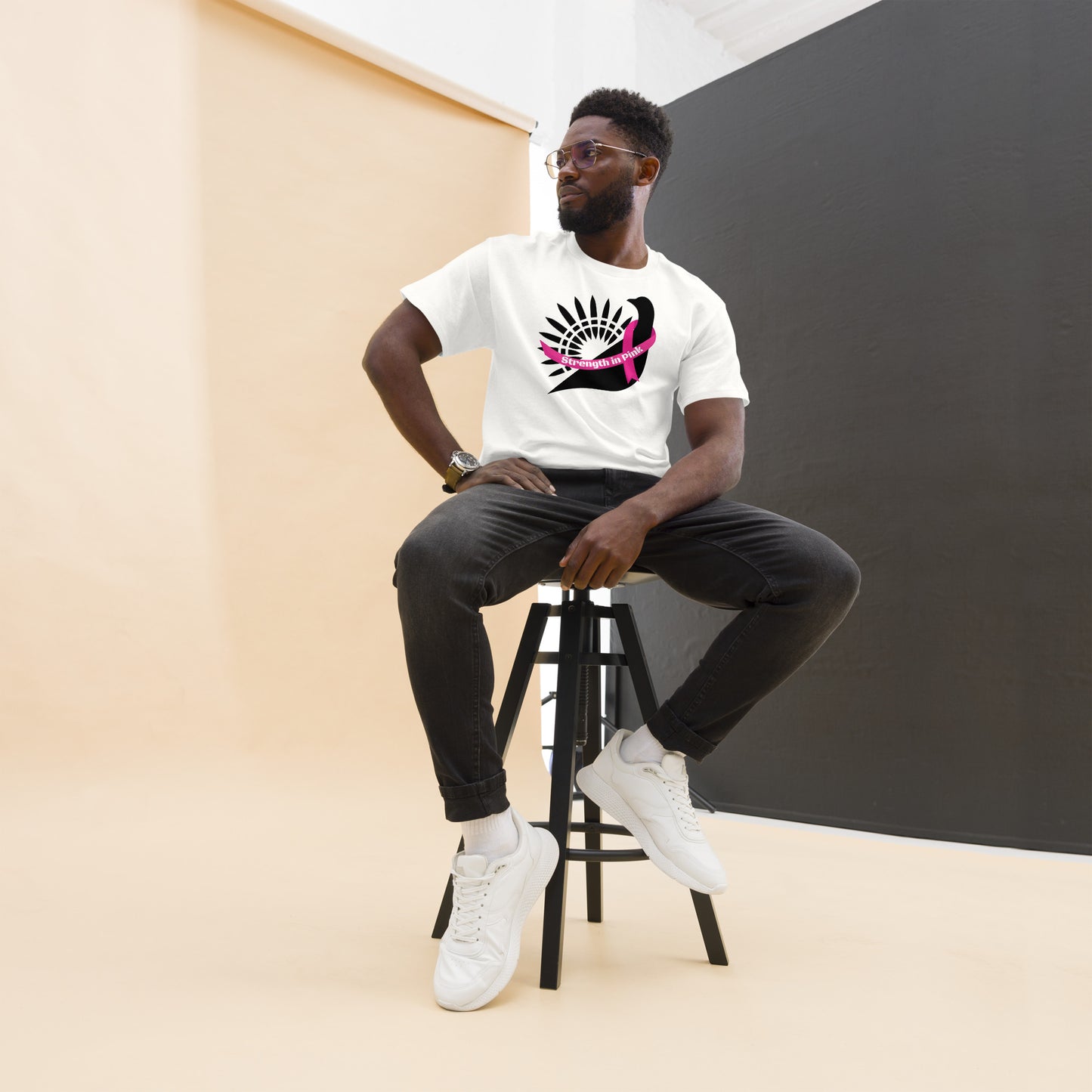 Strength in Pink Men's Classic Tee