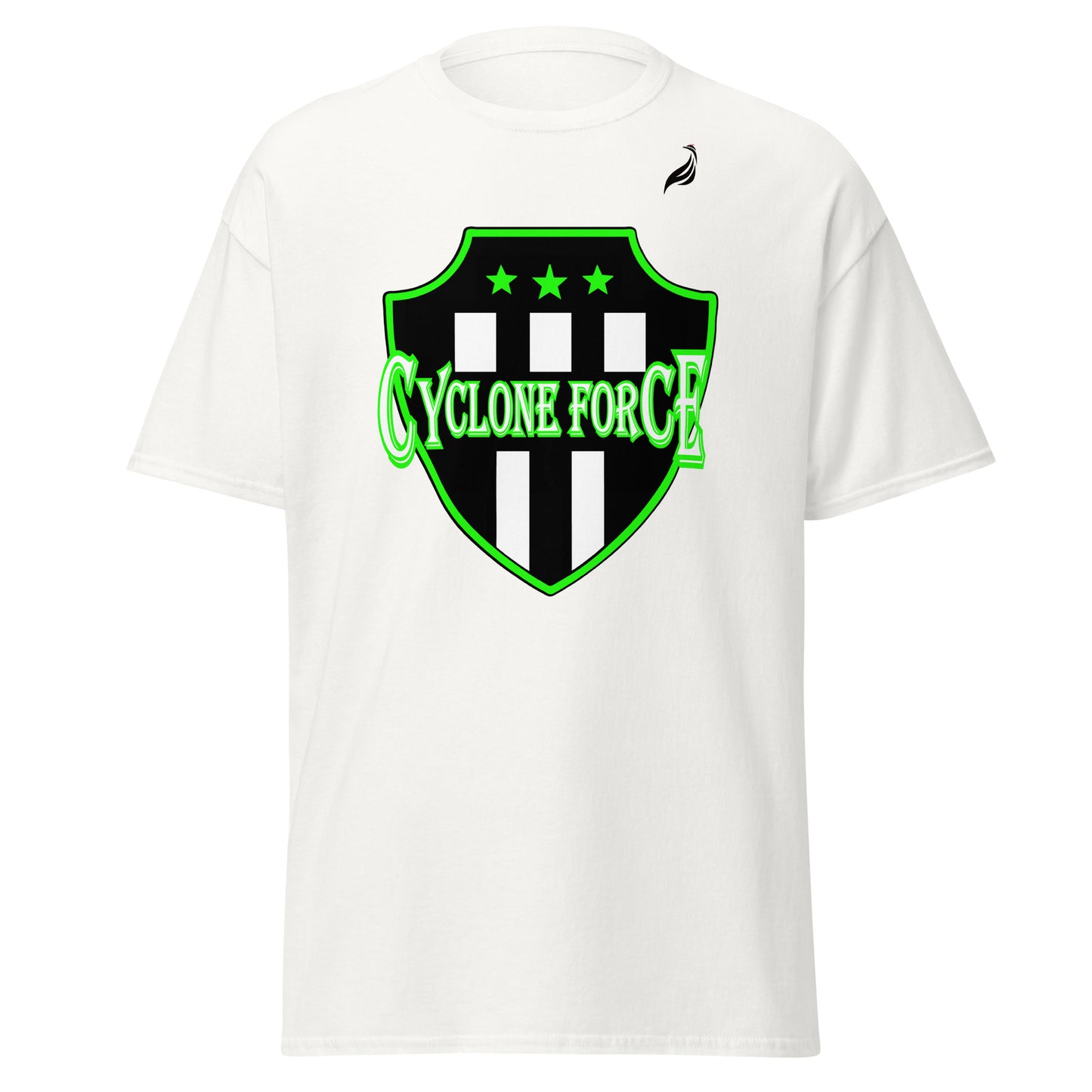 White Parent Tee (Cyclone Force)