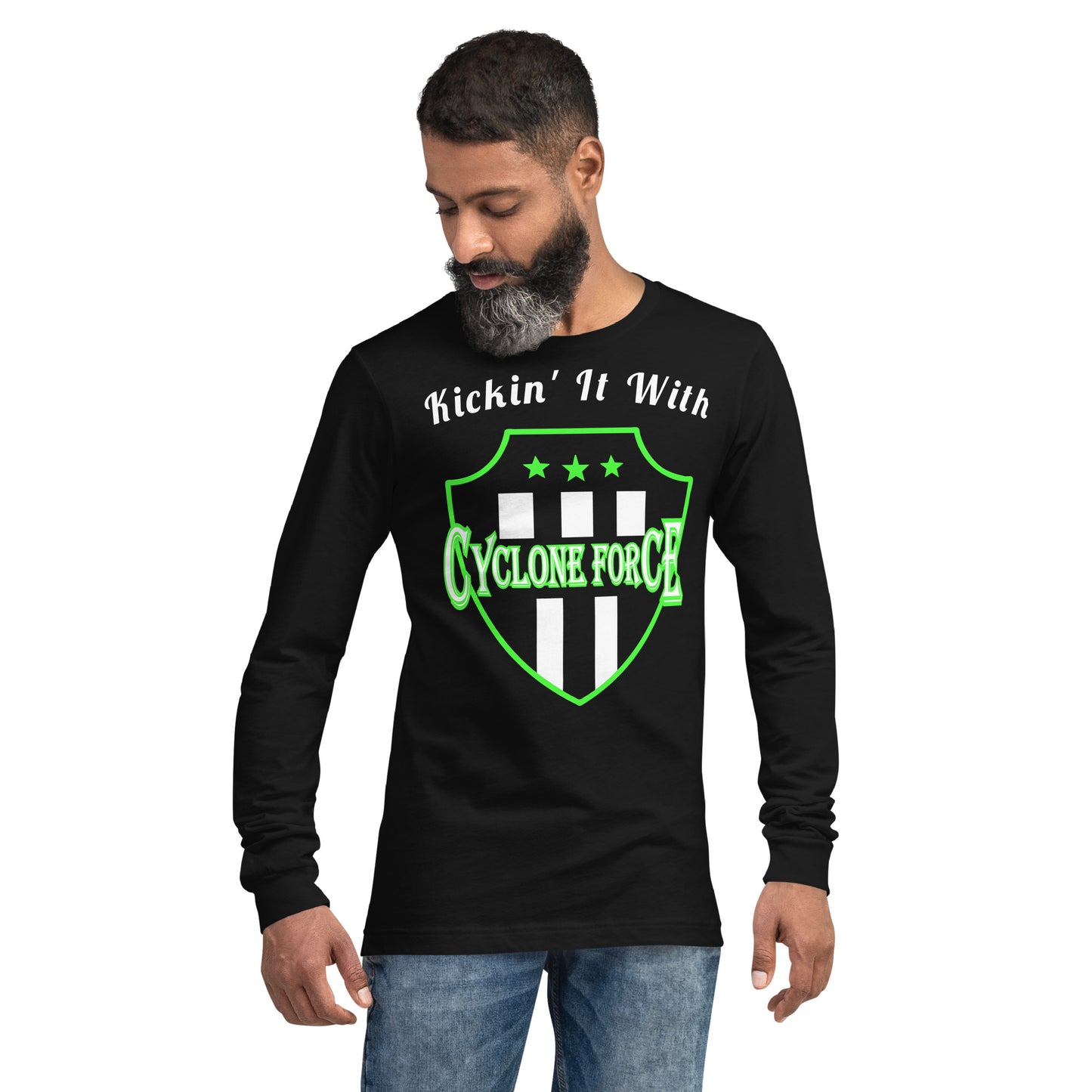 Long Sleeve Tee (Cyclone Force)