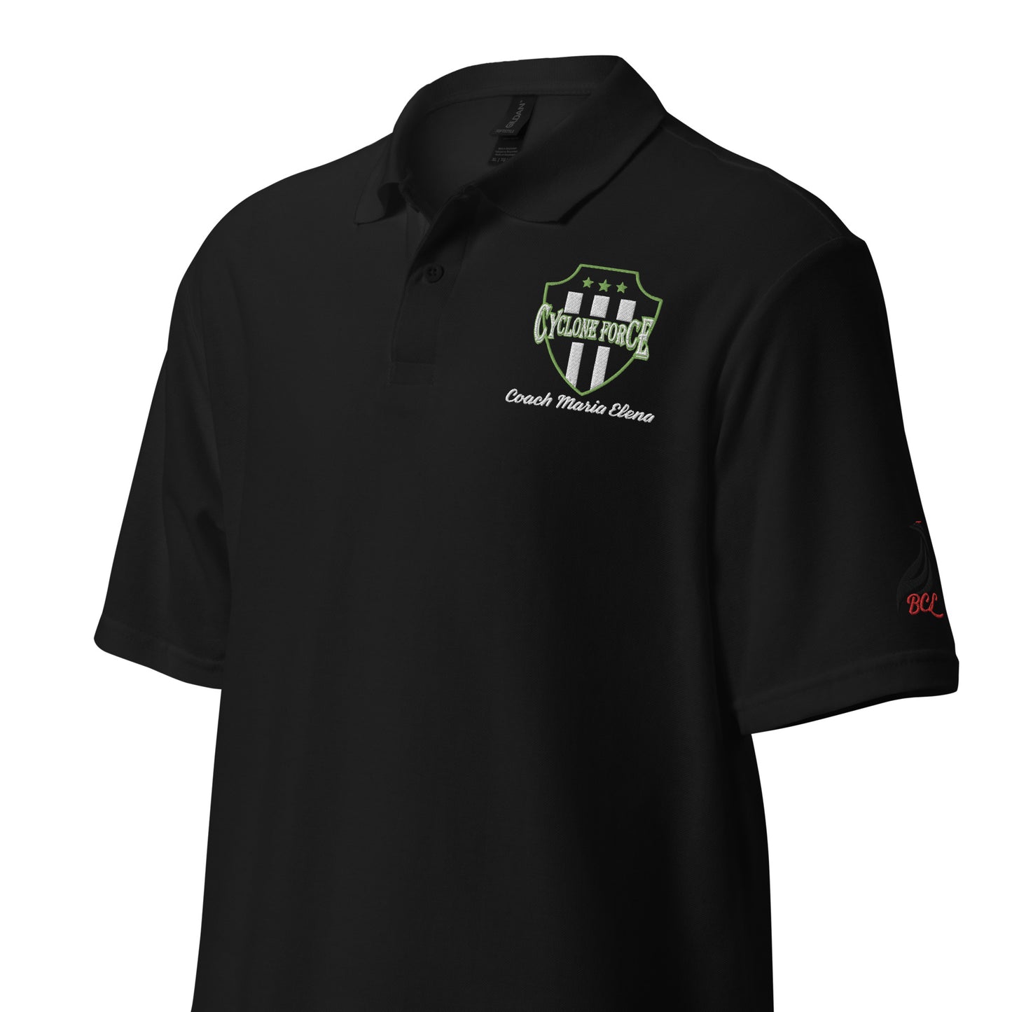 Embroidered Coach Polo (Cyclone Force)