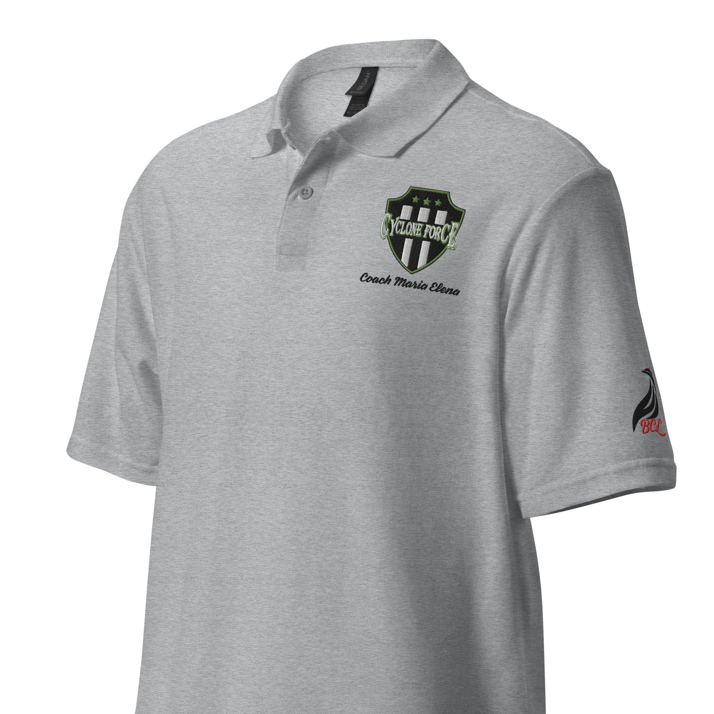 Embroidered Coach Polo (Cyclone Force)