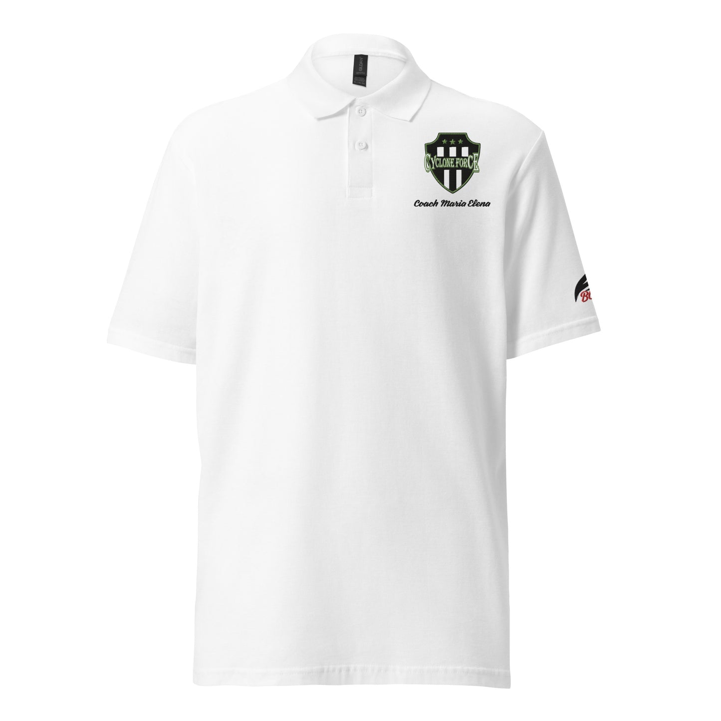 Embroidered Coach Polo (Cyclone Force)