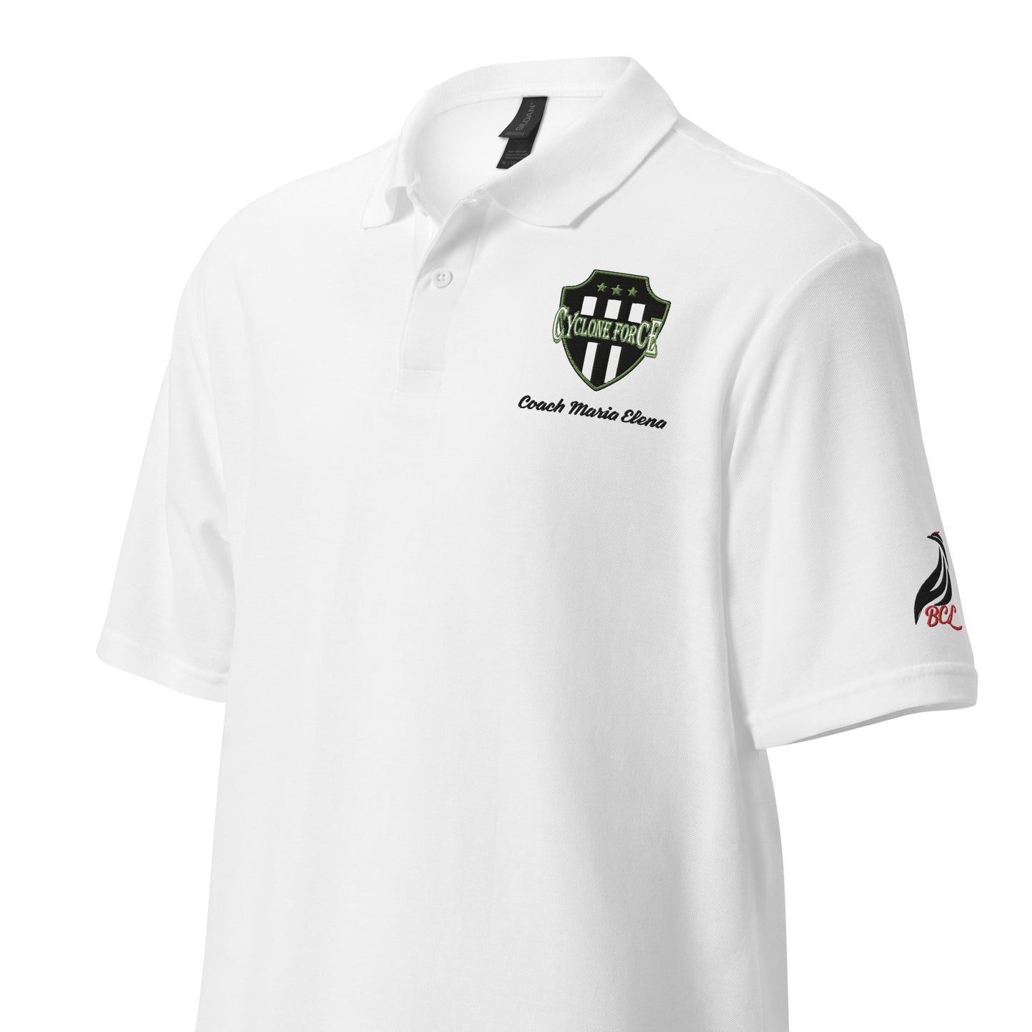 Embroidered Coach Polo (Cyclone Force)