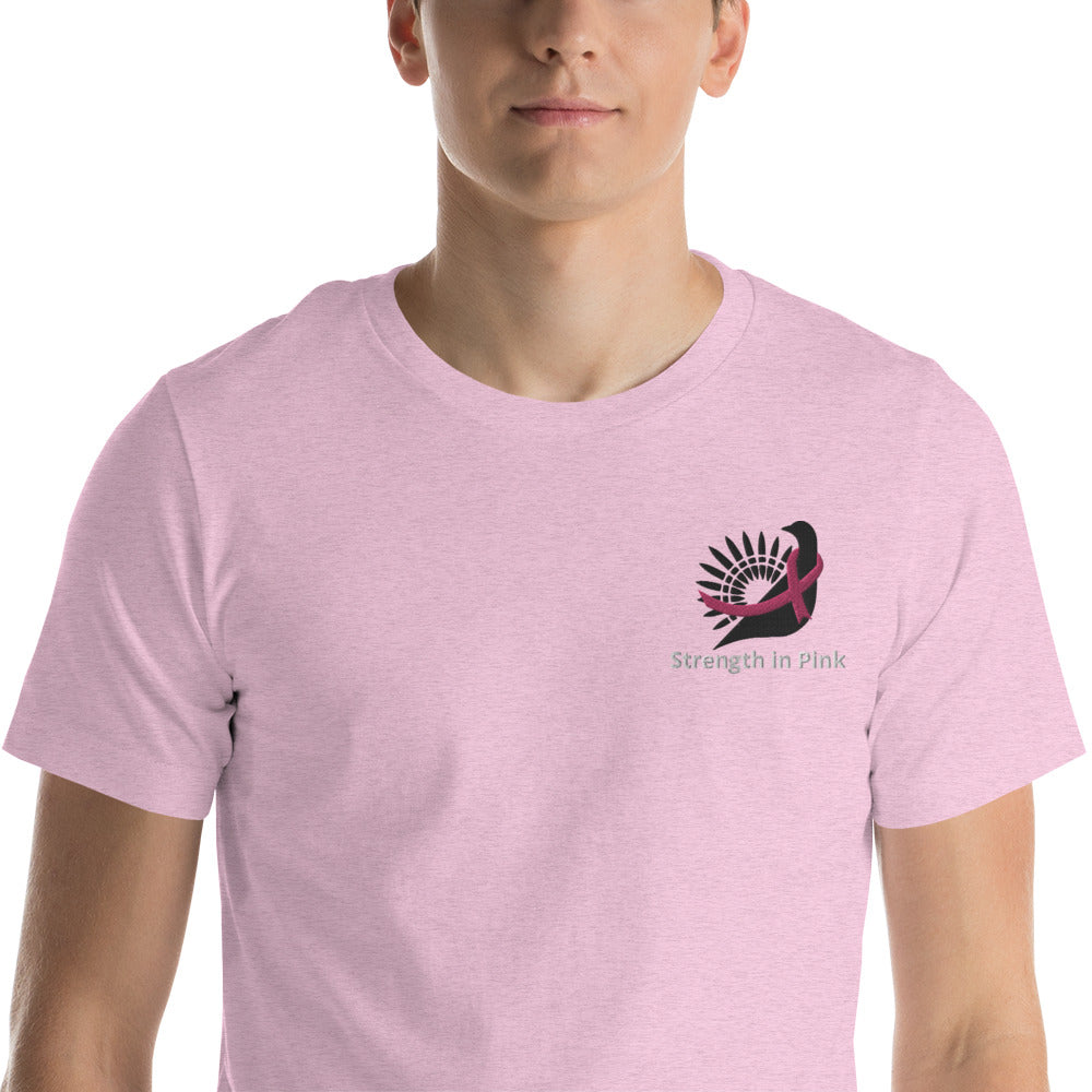Strength in Pink Unisex t-shirt