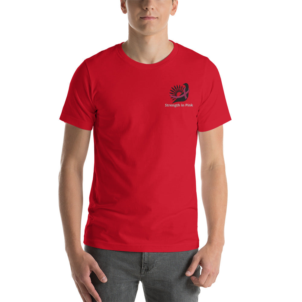 Strength in Pink Unisex t-shirt
