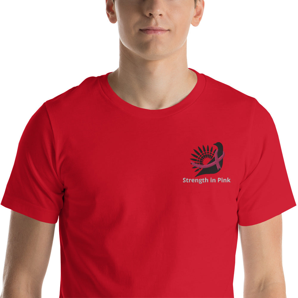 Strength in Pink Unisex t-shirt