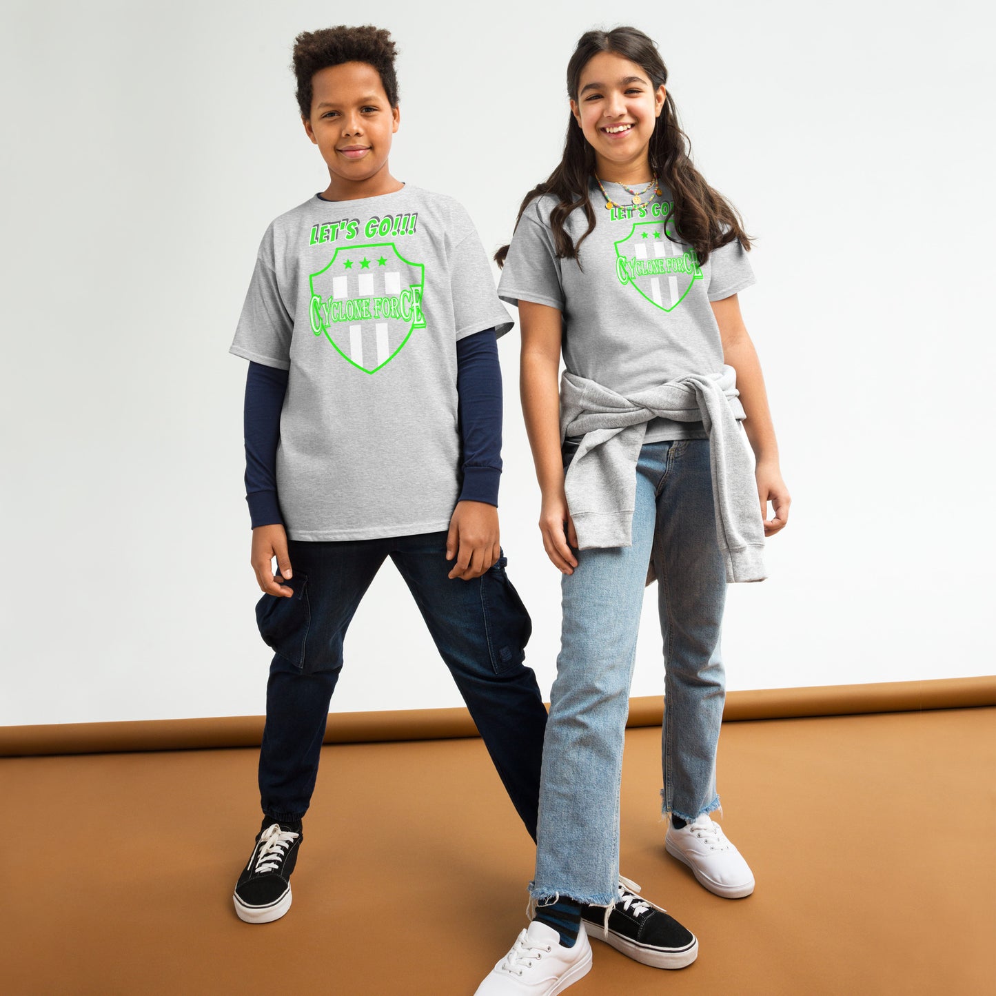 LET'S GO Youth TEE (Cyclone Force)