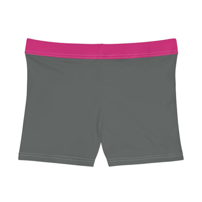 Strength In Pink FlexDry Shorties Grey