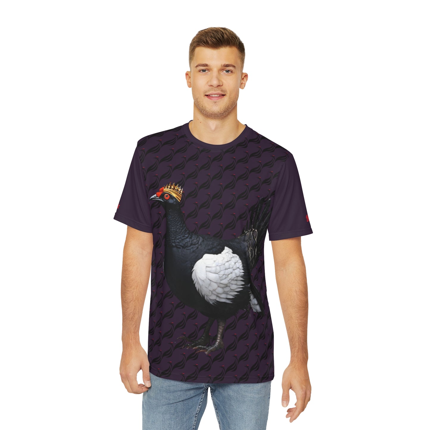 Majestic Regal Plum Iconic Polyester Tee