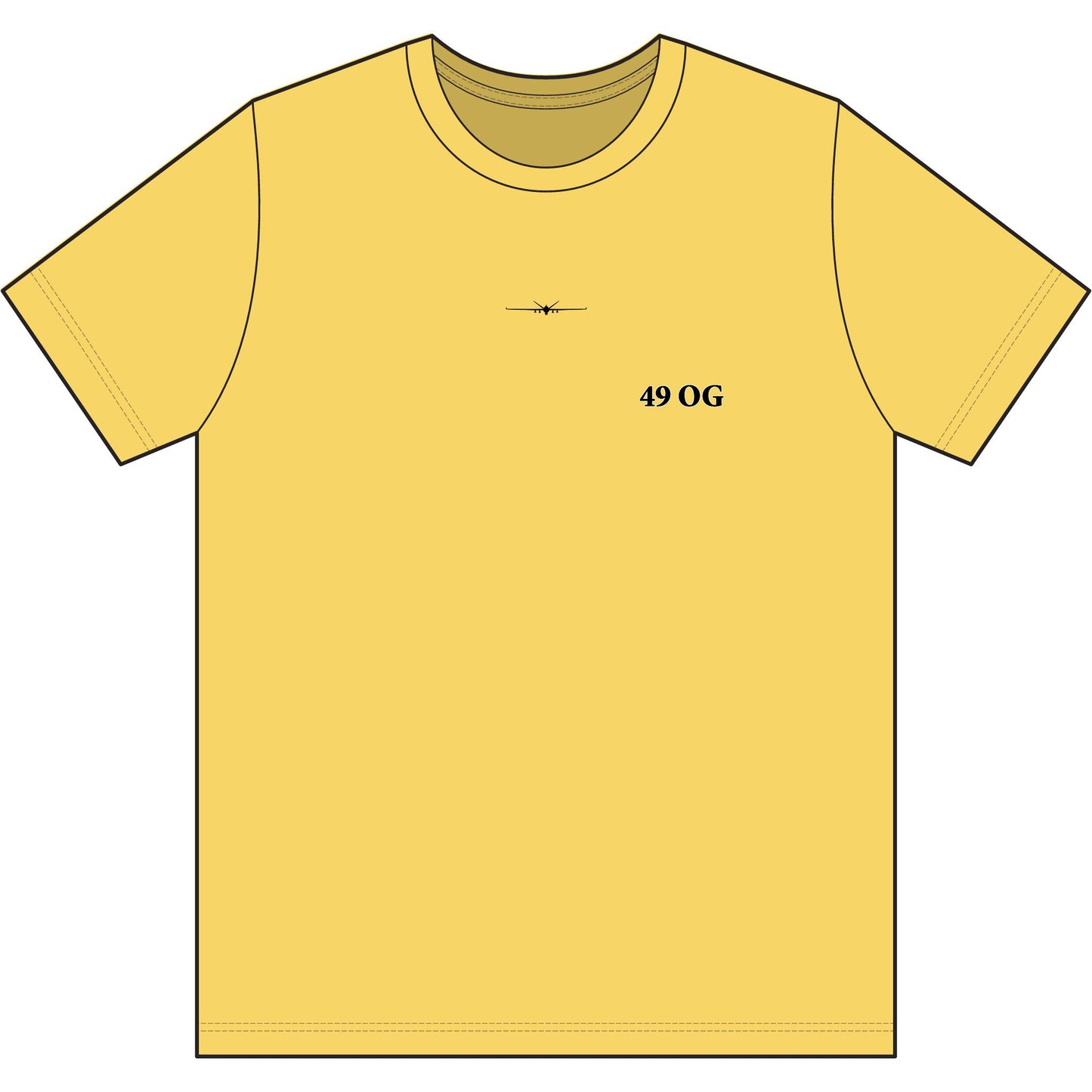 49 OG Heather Tee (No Back Graphic)
