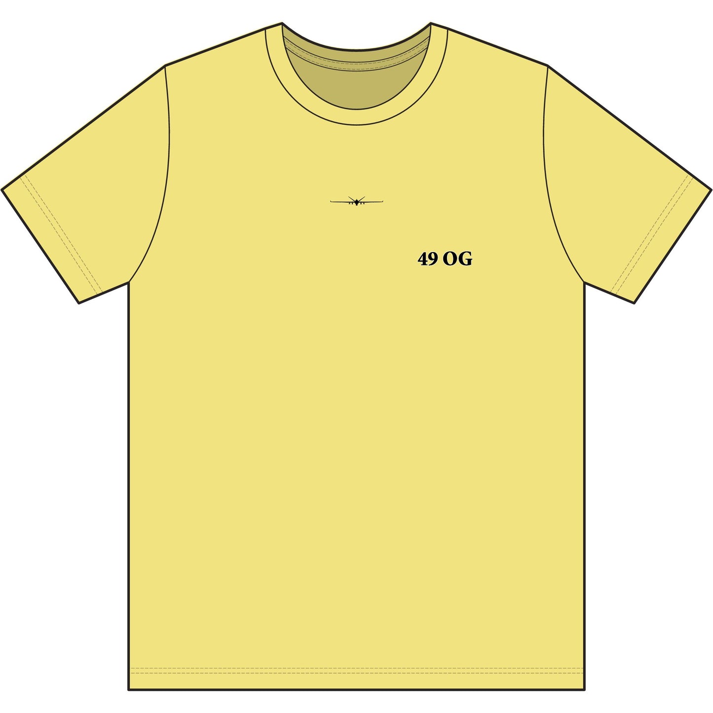 49 OG Heather Tee (No Back Graphic)