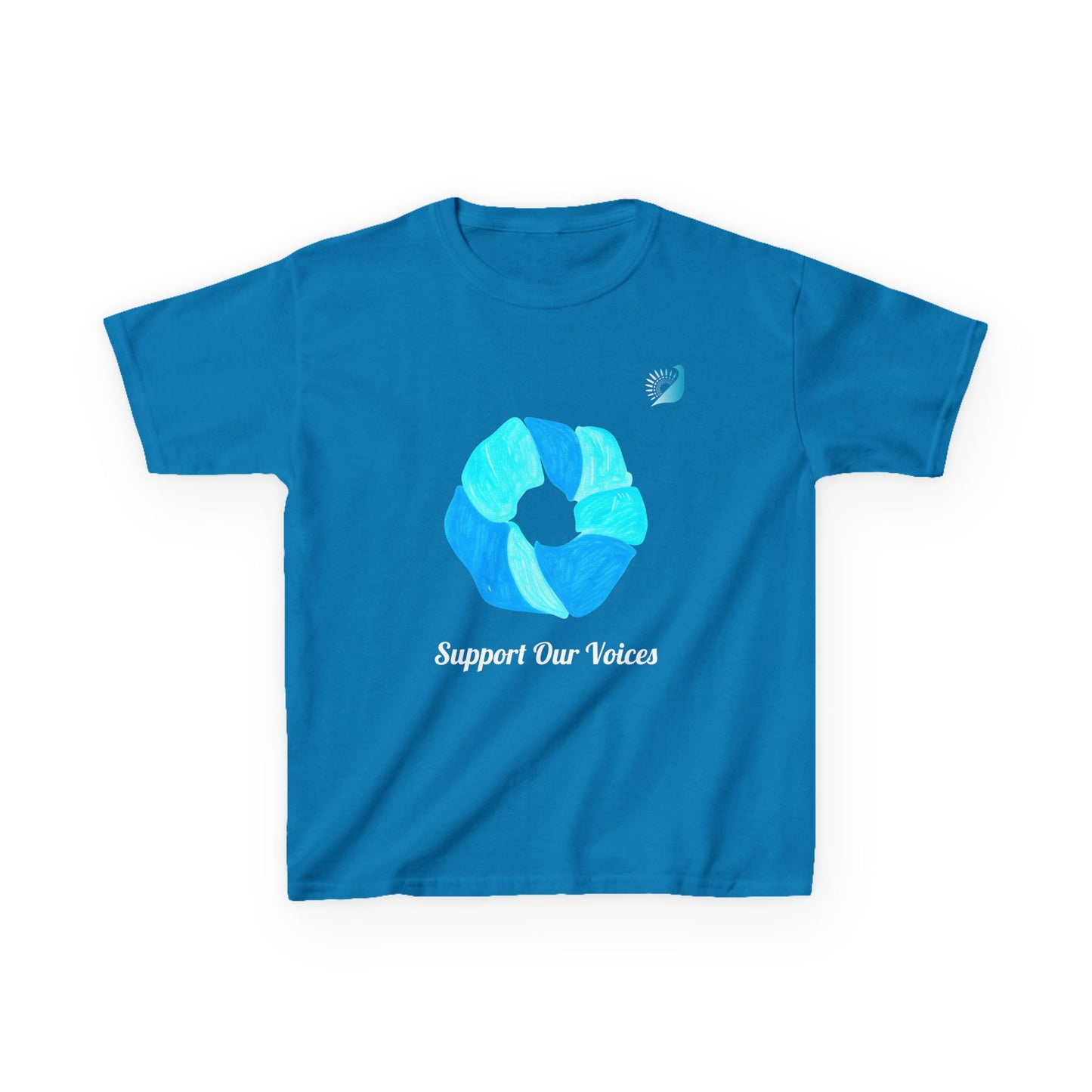 Blue 4 Kids Heavy Cotton Tee