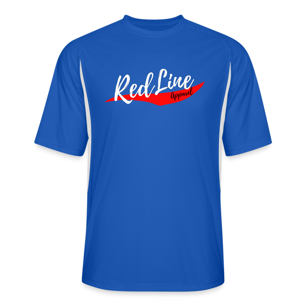 RedLine Stay-Cool Performance Jersey - royal/white