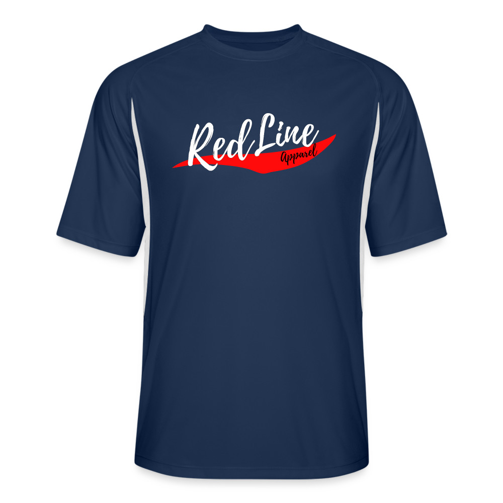 RedLine Stay-Cool Performance Jersey - navy/white