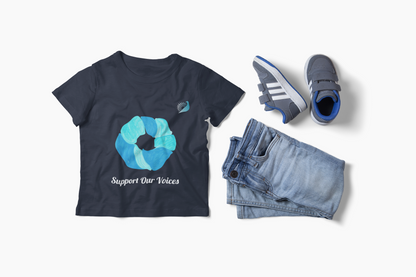 Blue 4 Kids Heavy Cotton Tee