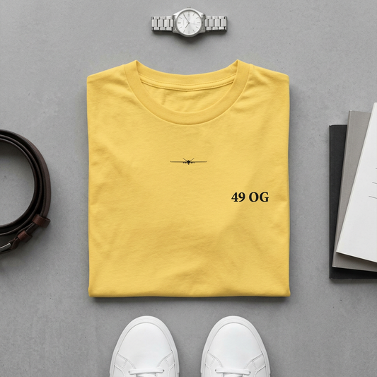 49 OG Heather Tee (Fightin' 49er Graphic)