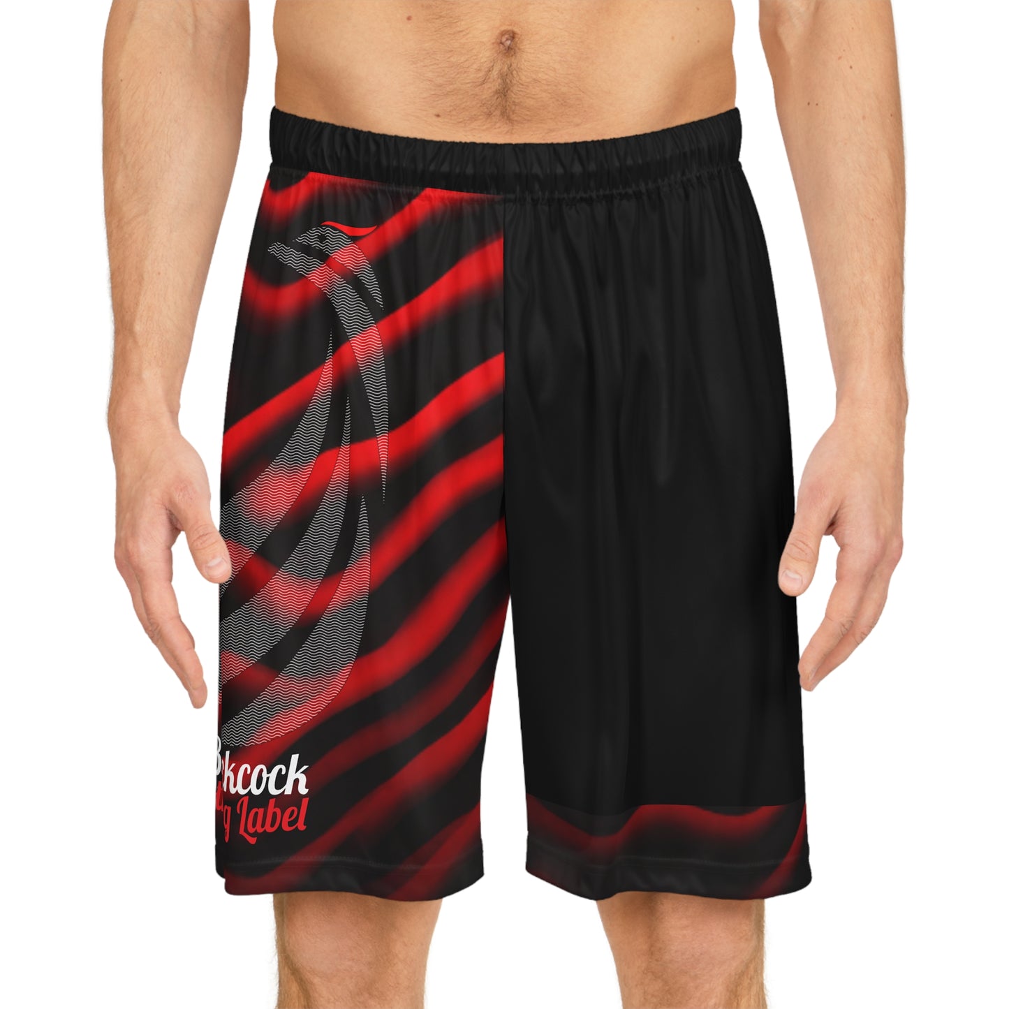 Red Ripple Court Shorts
