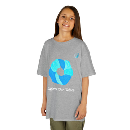 Blue 4 Kids Heavy Cotton Tee