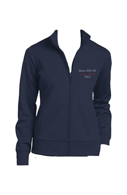 Custom Ladies Fleece Zipper SHAv1